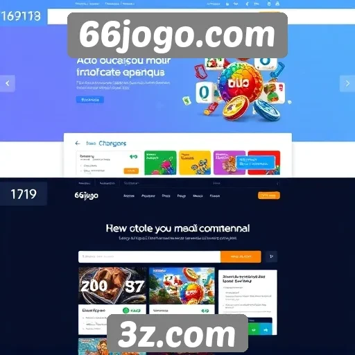 A evolução do design do site 66jogo.com